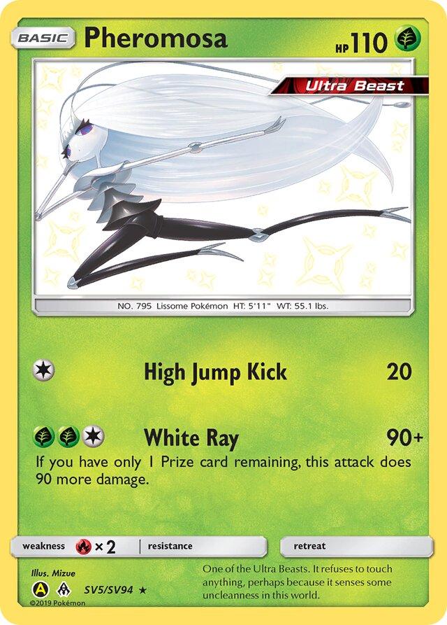 Hidden Fates Pheromosa Pokémon card